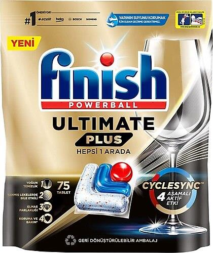 قرص ماشین ظرفشویی فینیش کوانتوم آلتیمیت پلاس بسته 75 عددی finish ultimate plus 75